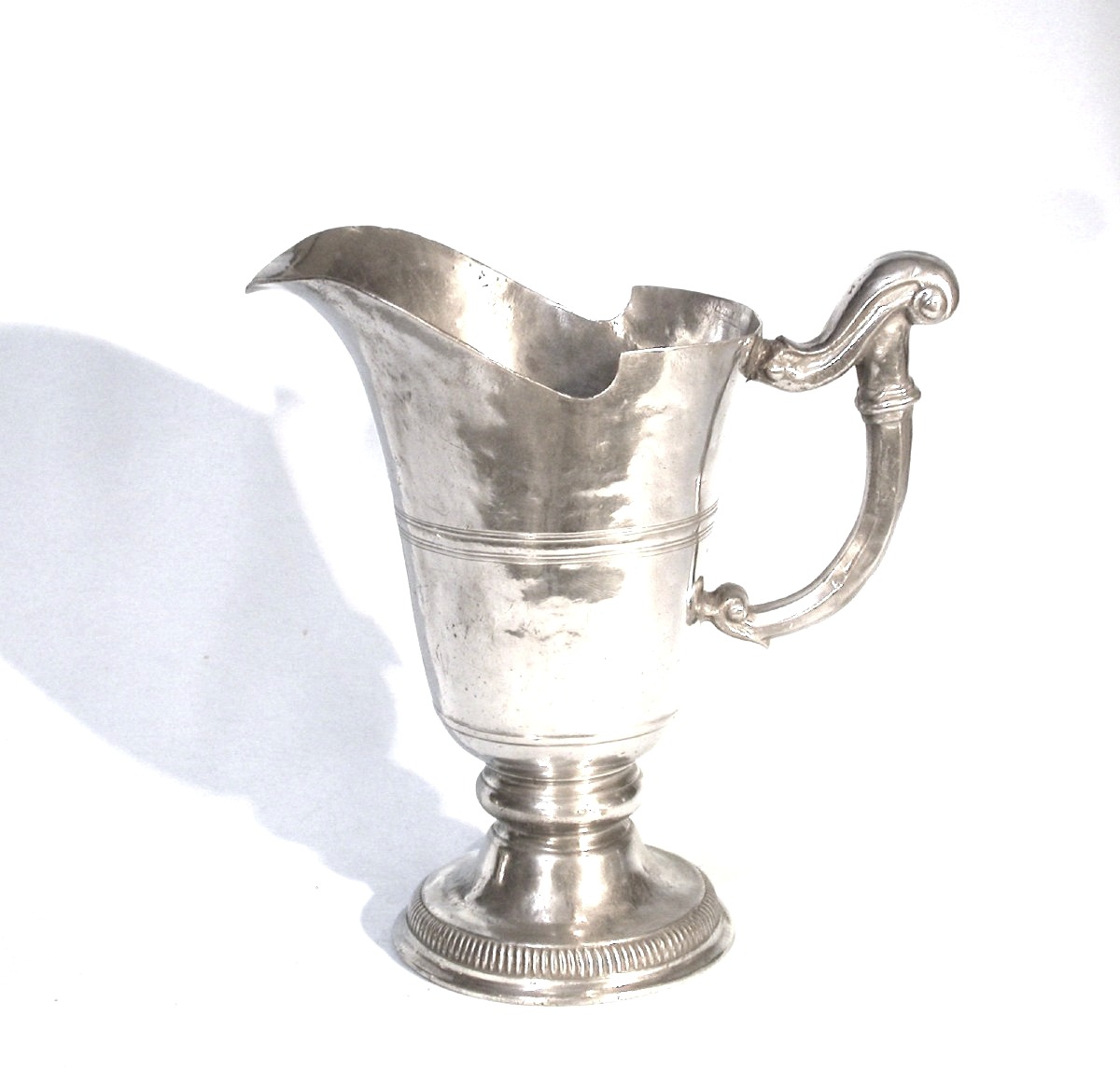 Pewter Ewer - Switzerland Or Northern Italy - 18th Century-photo-4