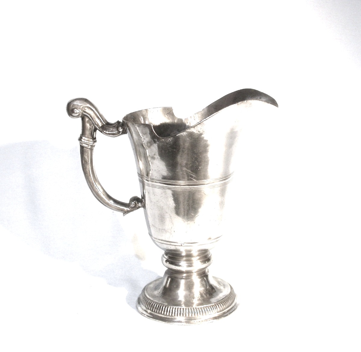 Pewter Ewer - Switzerland Or Northern Italy - 18th Century