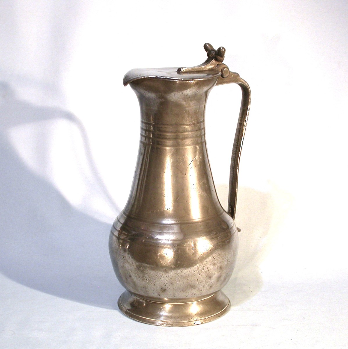 Large Pewter Wine Pitcher - Falaise, 18th Century