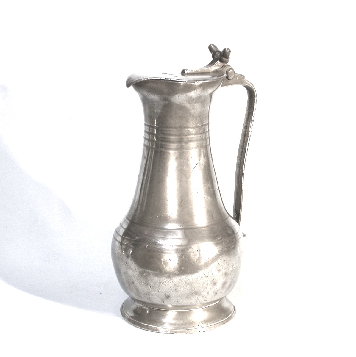 Large Pewter Wine Pitcher - Falaise, 18th Century