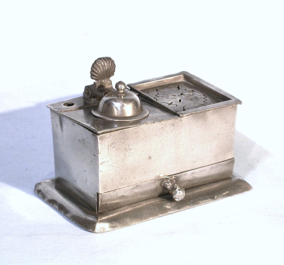 ECRITOIRE EN ETAIN - PAYS-BAS, CIRCA 1800-photo-3