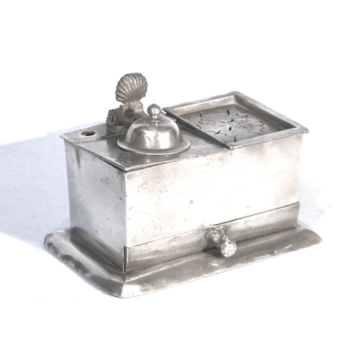 ECRITOIRE EN ETAIN - PAYS-BAS, CIRCA 1800-photo-3