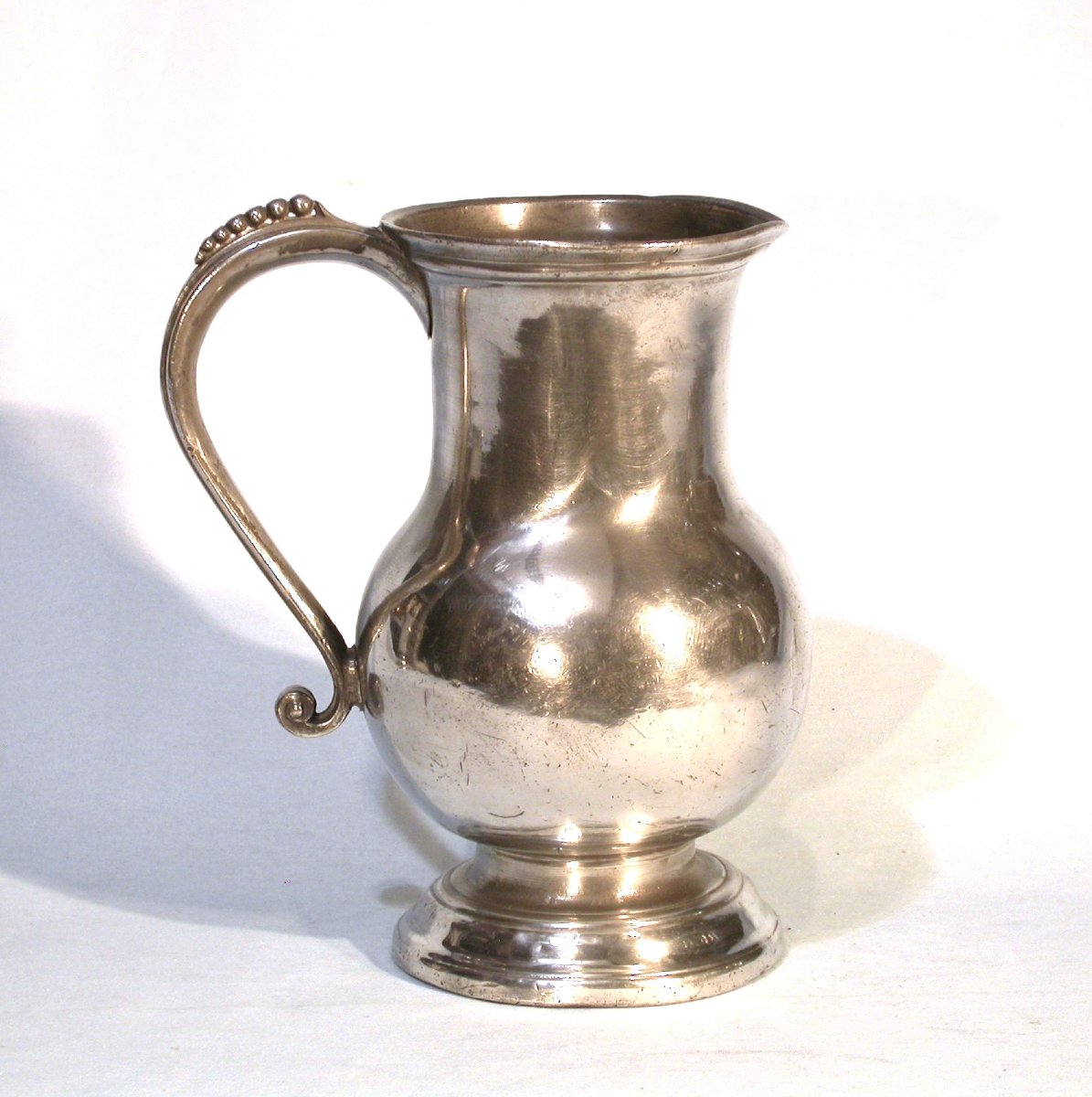 Pewter Water Pitcher - Versailles, 18th Century-photo-2