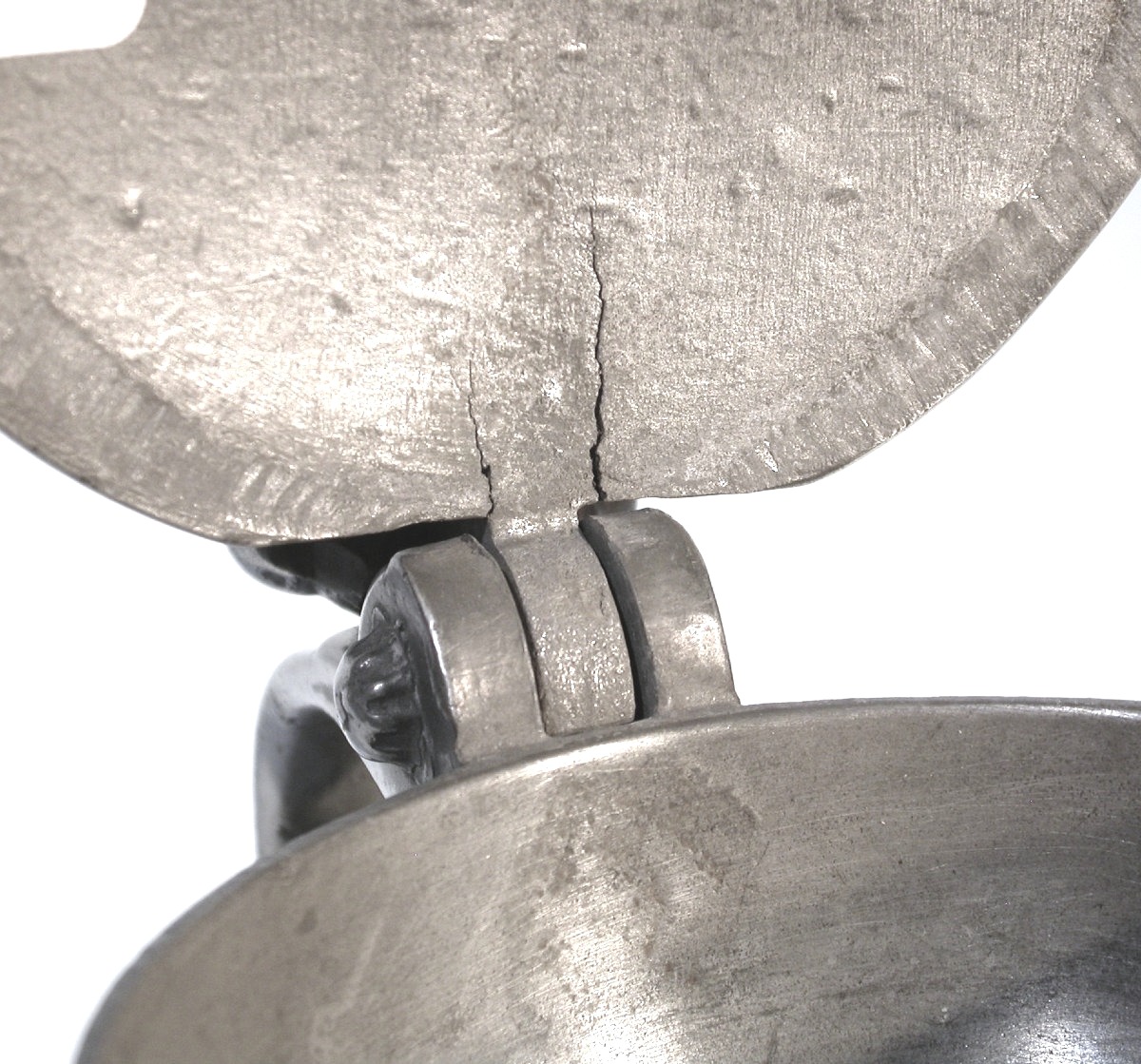 Pewter Wine Pitcher - Le Mans (or Maine), Early 19th Century-photo-1