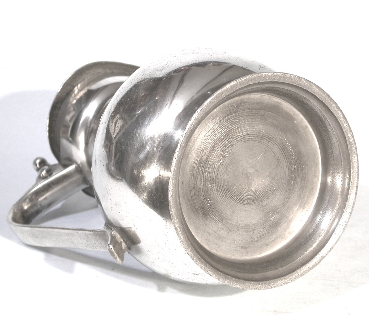Pewter Wine Pitcher - Le Mans (or Maine), Early 19th Century-photo-2