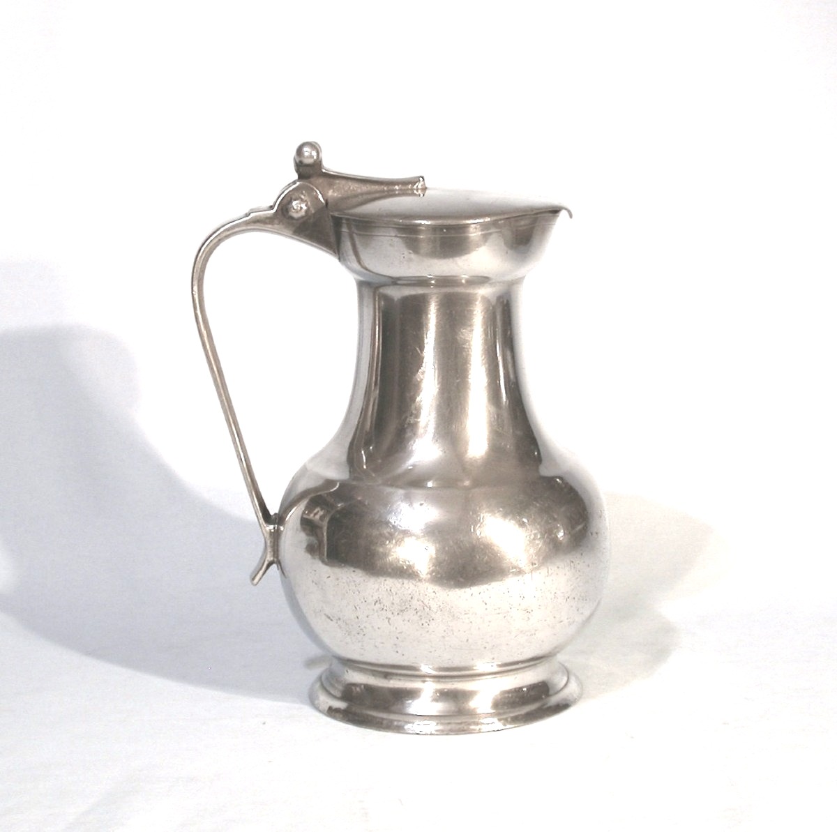 Pewter Wine Pitcher - Le Mans (or Maine), Early 19th Century-photo-3