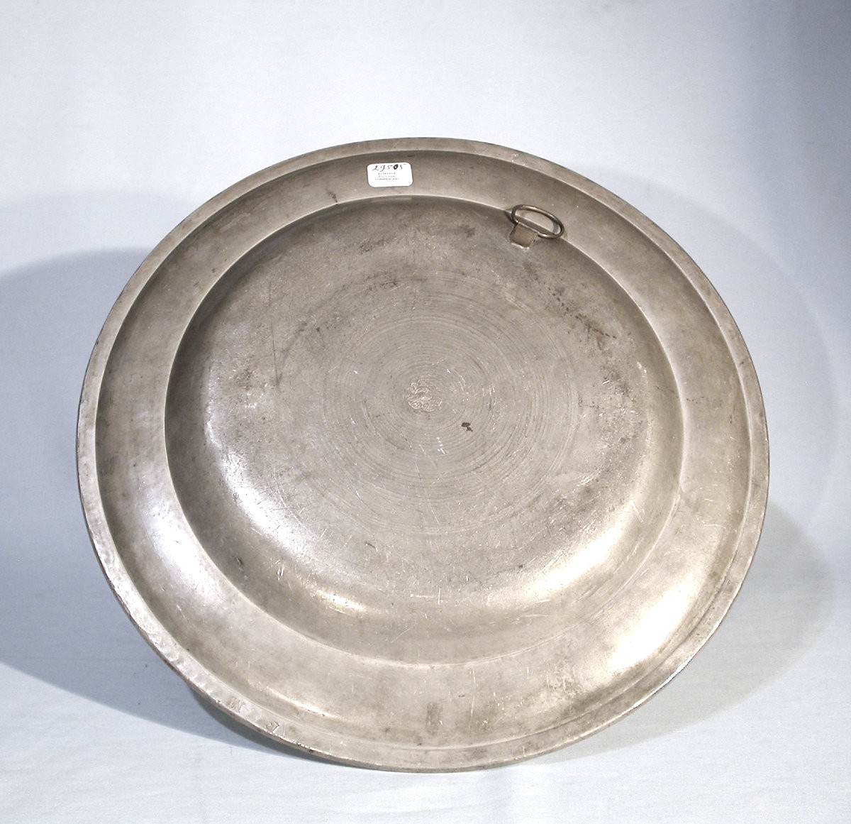 Pewter Plate - Lisieux (lower Normandy), 18th Century-photo-1