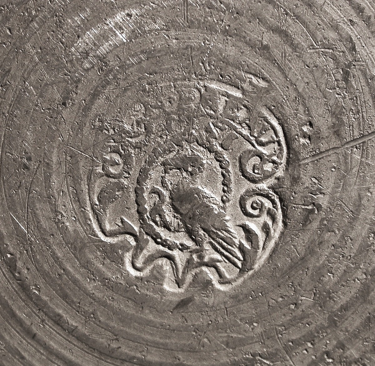 Pewter Plate - Lisieux (lower Normandy), 18th Century