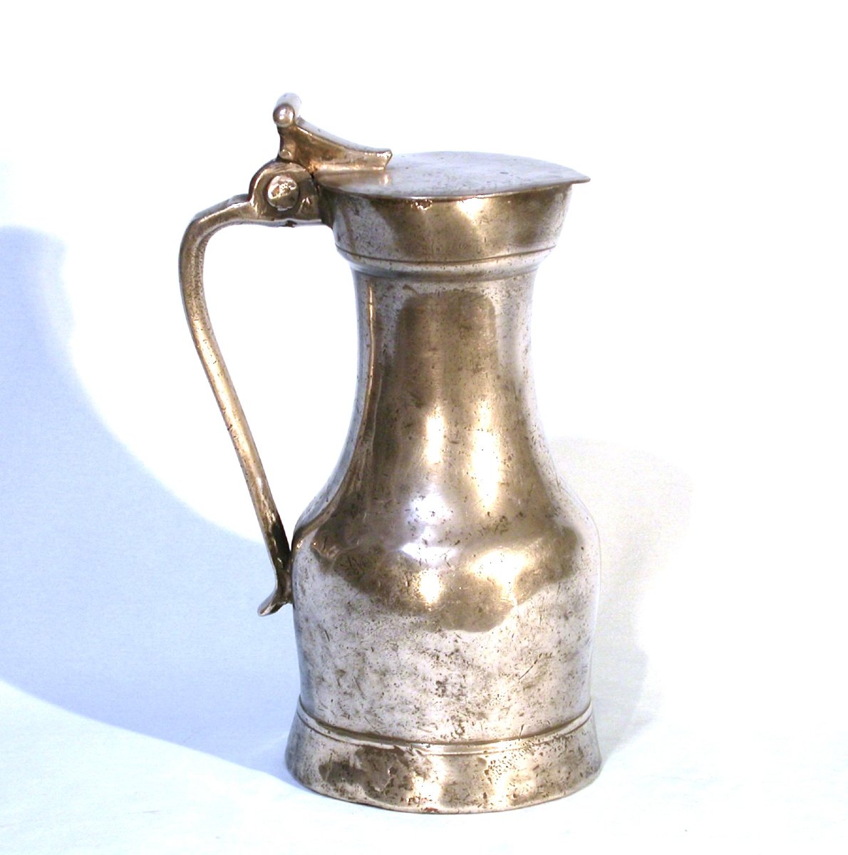 PICHET À VIN EN ETAIN - PARIS, XVII ème s-photo-6