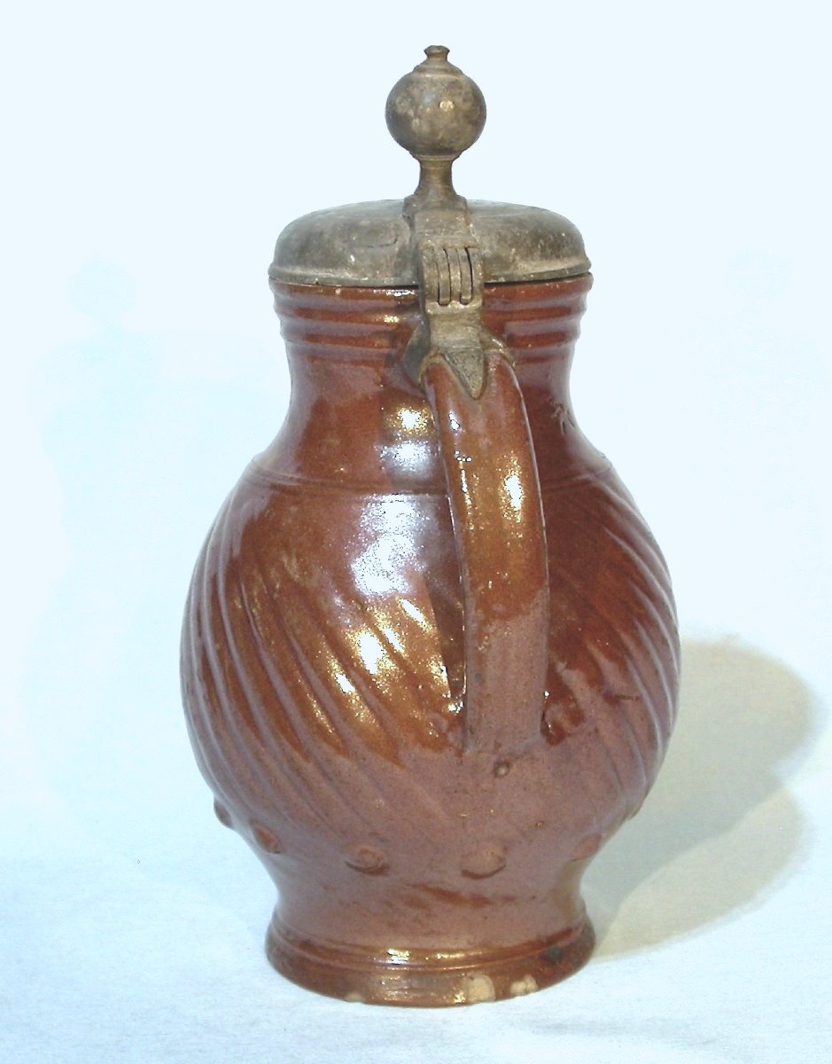 Stoneware Mug - Poland, 18th Century-photo-2