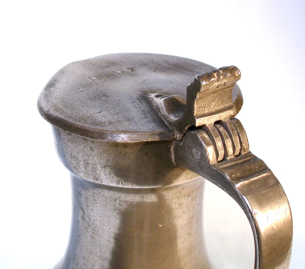 PICHET À VIN EN ETAIN - PARIS, XVIII ème s-photo-3