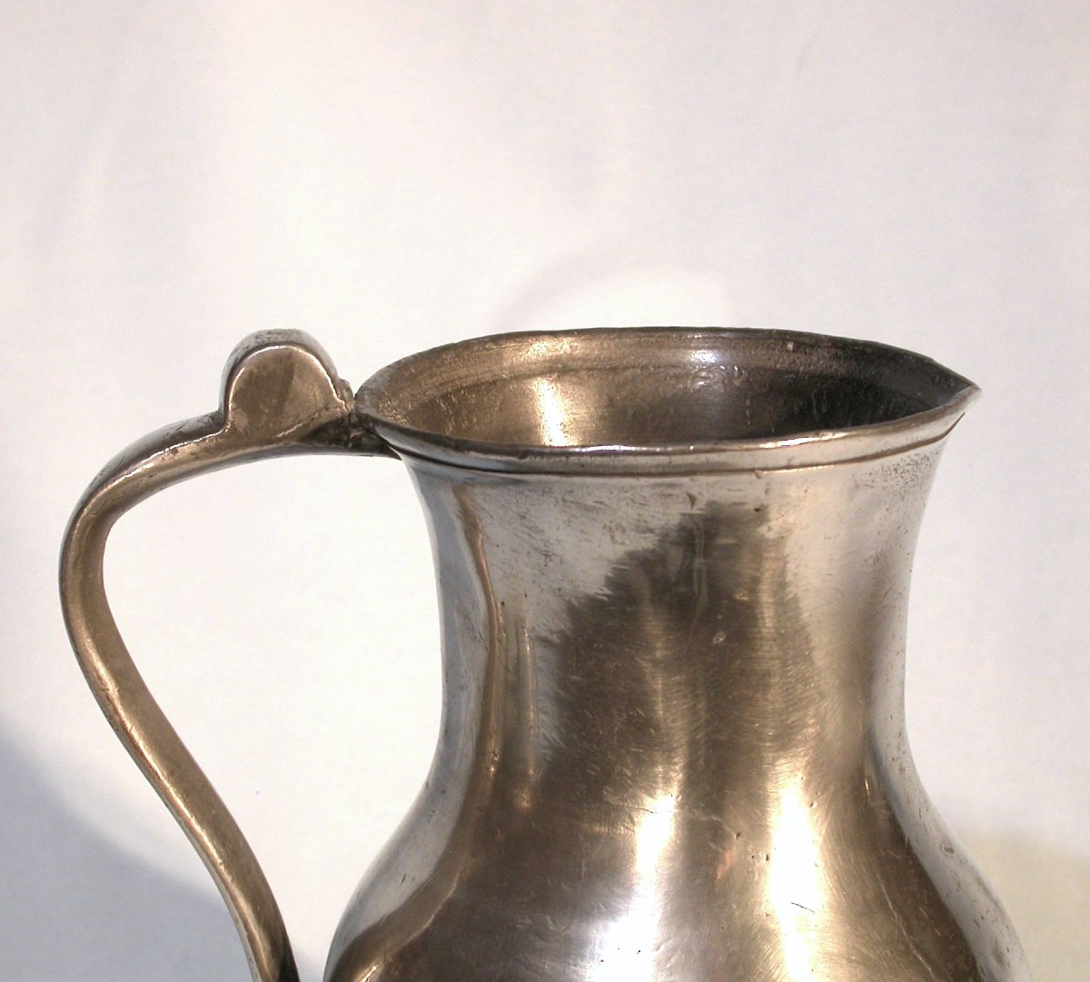 POT À EAU EN ETAIN - SUD-EST DE LA FRANCE, XIX ème s-photo-3