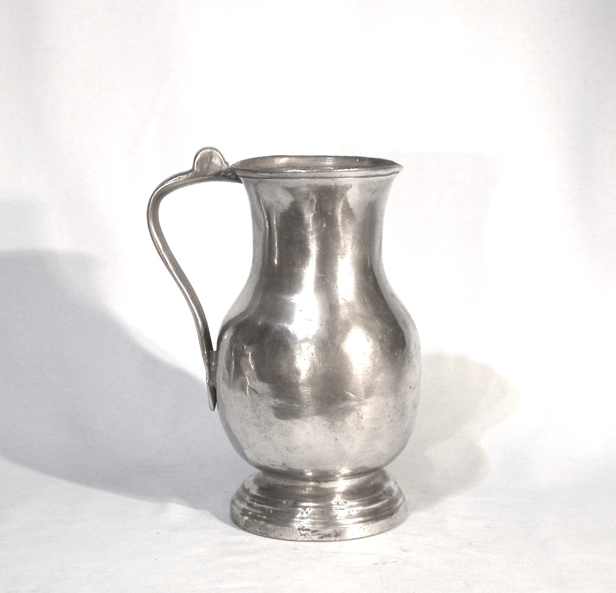 Pewter Water Pitcher - Southeastern France, 19th Century-photo-2