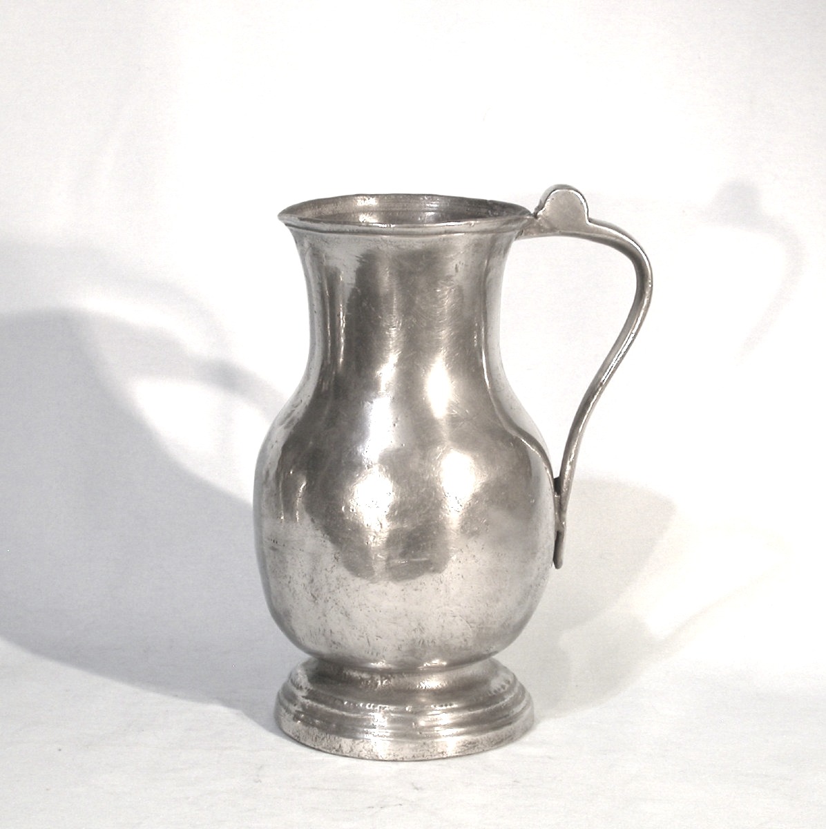 Pewter Water Pitcher - Southeastern France, 19th Century-photo-4