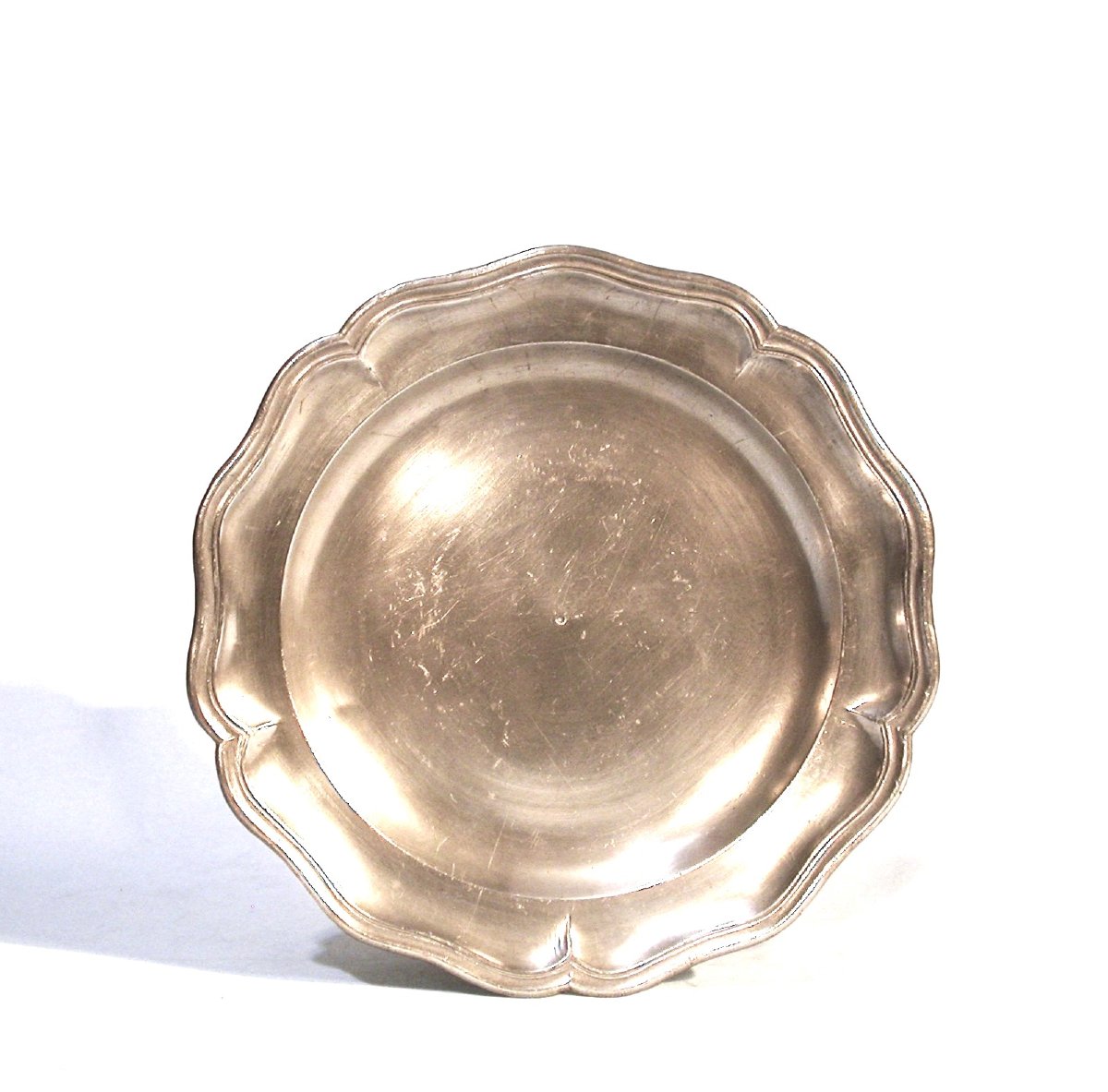 ASSIETTE EN ETAIN - NORD-PICARDIE, CIRCA 1800-photo-2