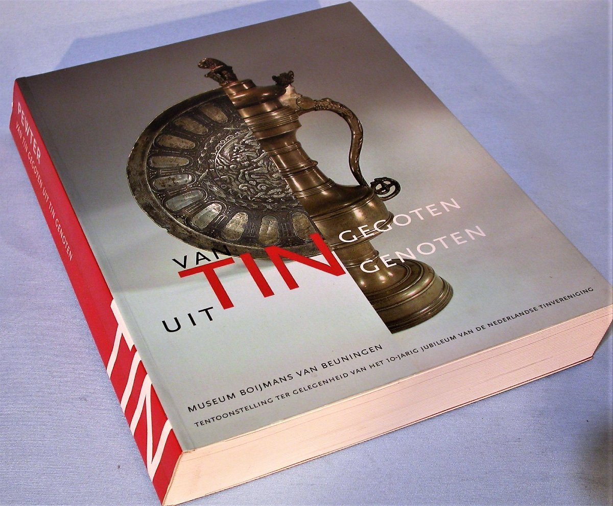 BELLE AIGUIERE EN ETAIN DITE "STEGKANNE" - VEVEY, XVIII ème s-photo-7