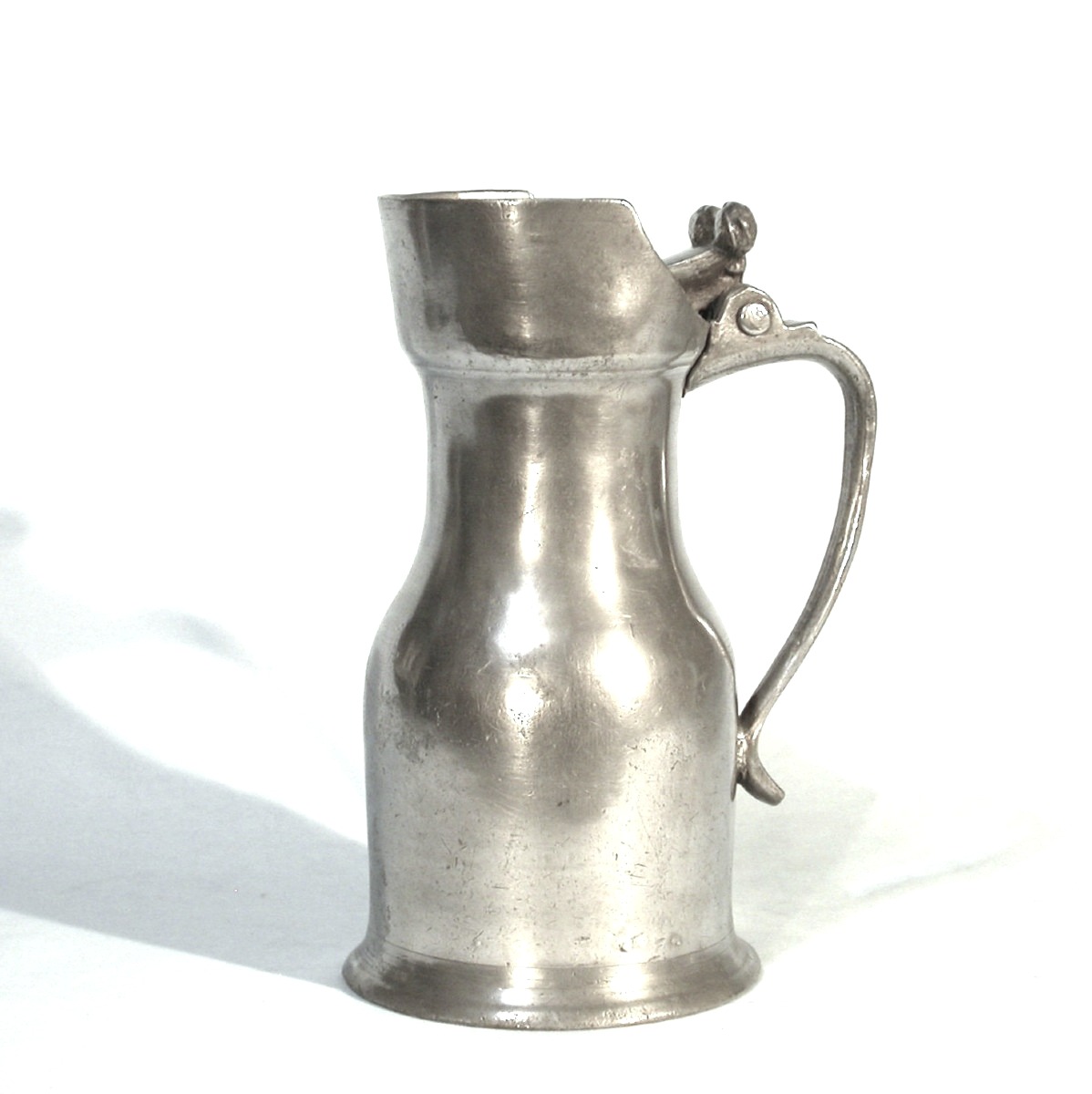 Pewter Wine Pitcher - Etampes, 18th Century