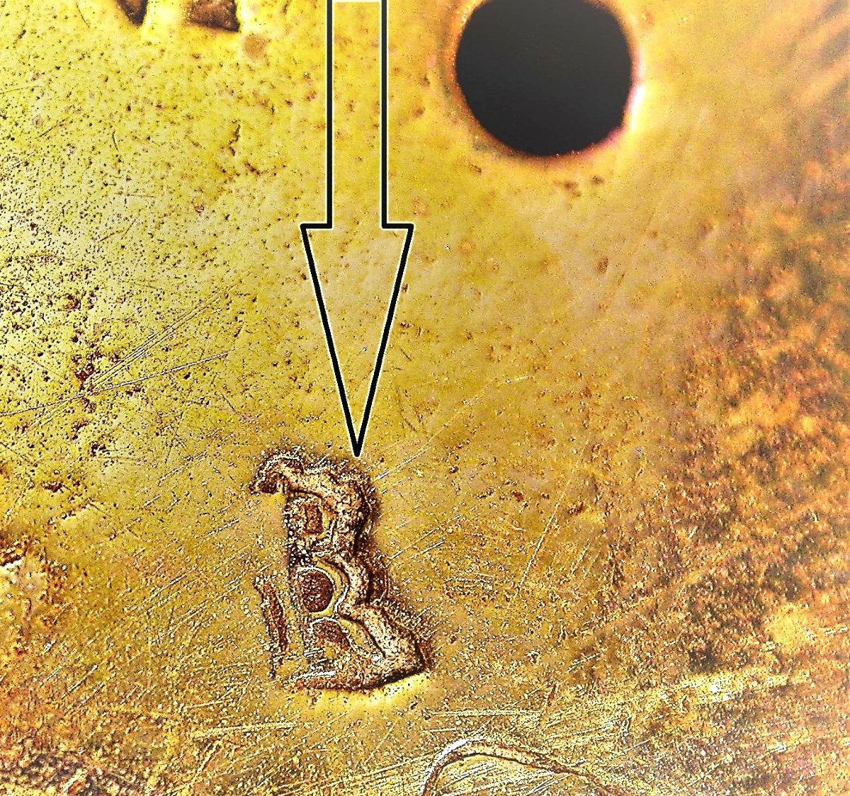 PASSOIRE EN LAITON - NORMANDIE (?) - XVIII ème s-photo-2