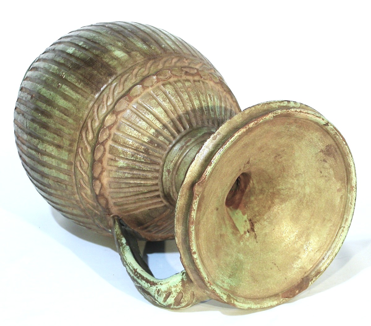 "ghorraf" - Earth Oil Jug - Morocco, Circa 1900