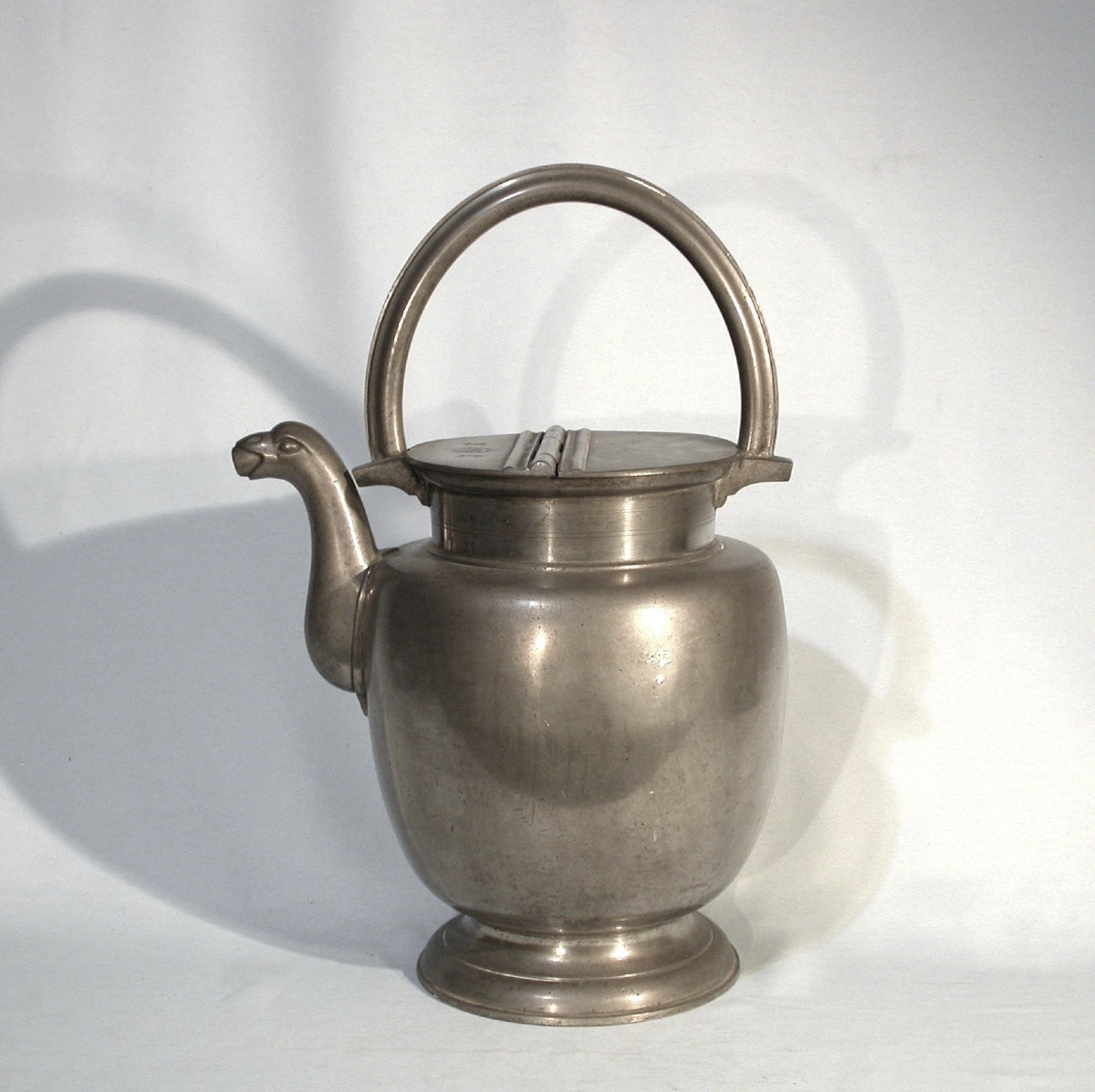 Pewter Milk Jug - Lyon, Circa 1800-photo-5