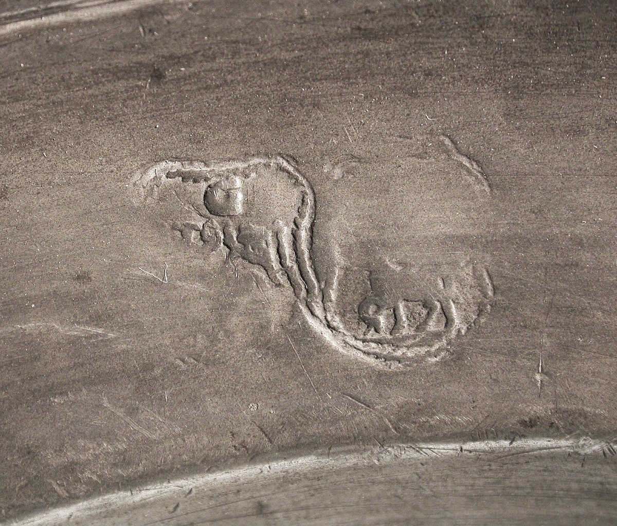 Pewter Plate - Germany Or Switzerland, Late 18th Century-photo-3