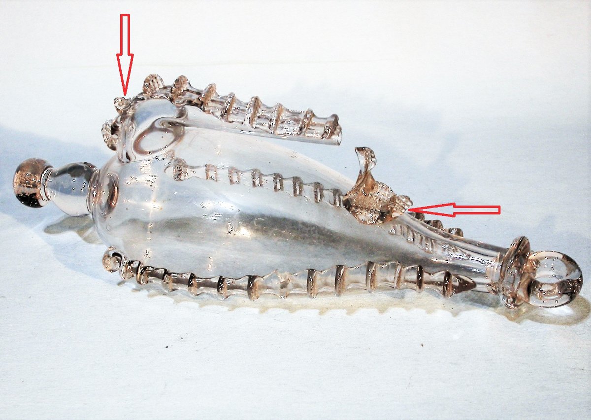 Glass Barometer - France, 18th Century-photo-3