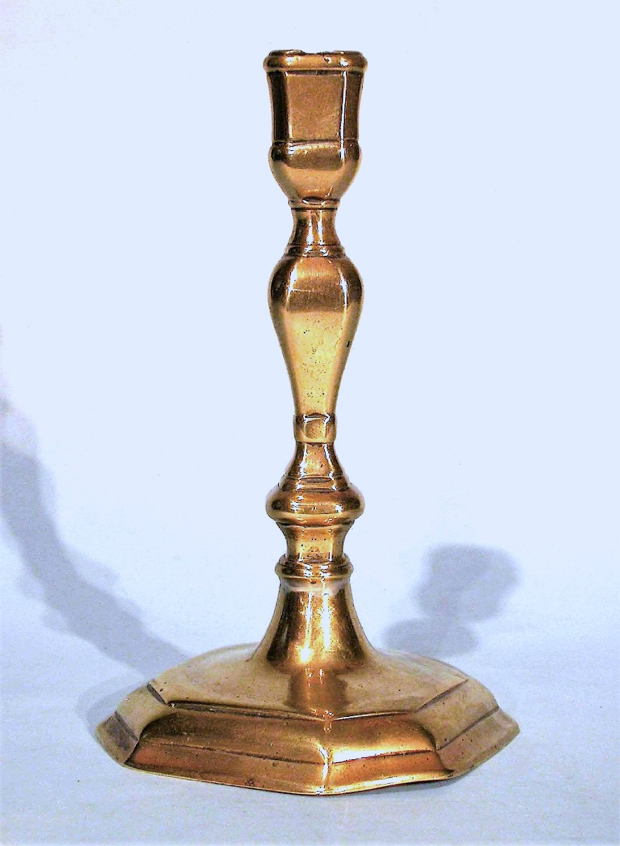 FLAMBEAU EN LAITON - FRANCE, XVIII ème s