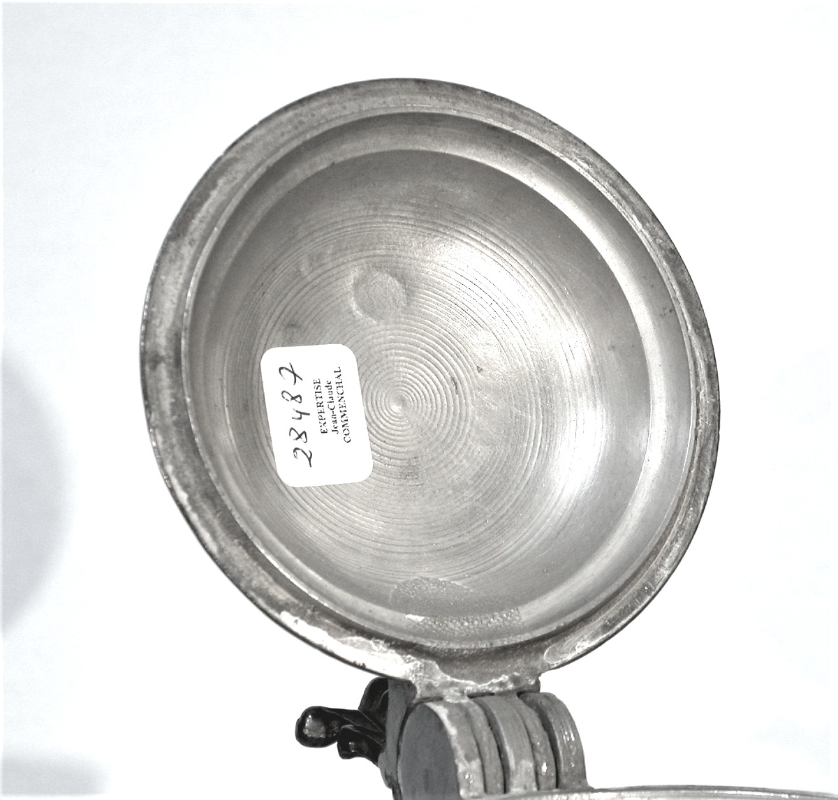 Pewter Ewer "stegkanne" - Bern (switzerland), 18th Century-photo-2