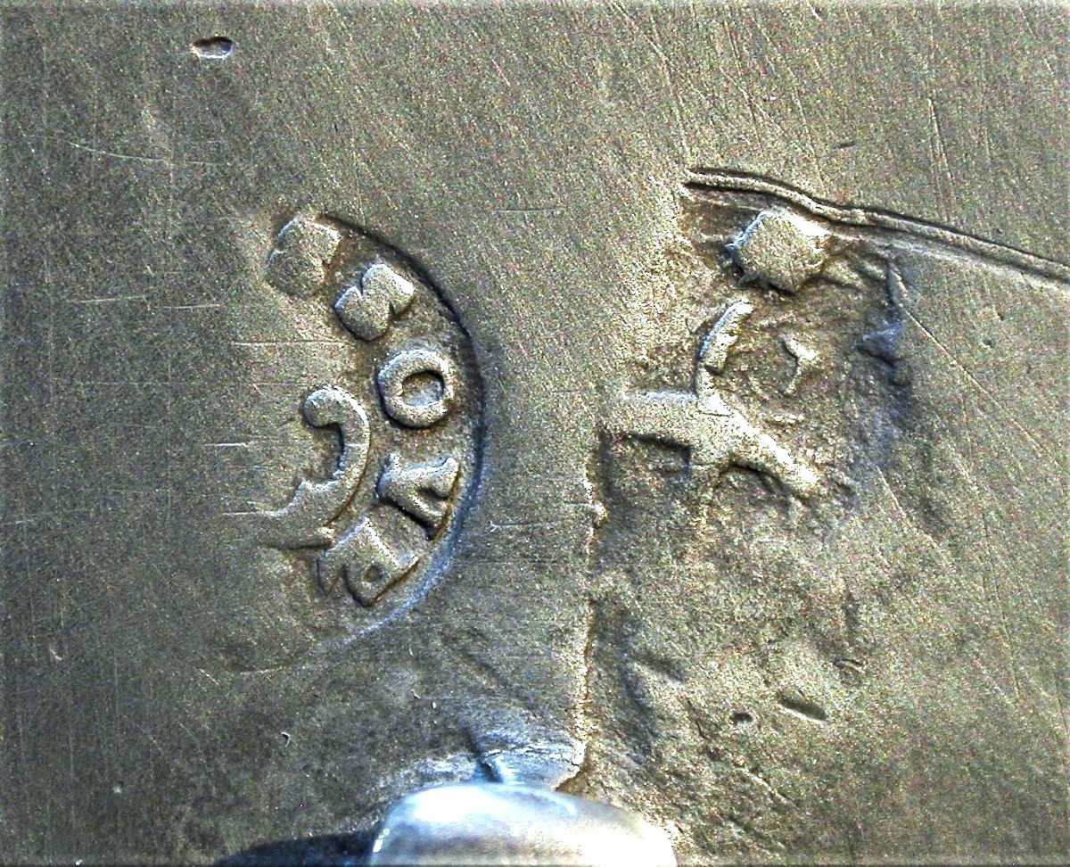 Rare Pewter Wine Pitcher - Essoyes (champagne), Early 18th Century-photo-4