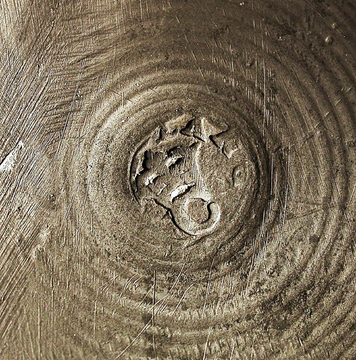 Pewter Wine Pitcher - Langres (champagne), 18th Century-photo-3