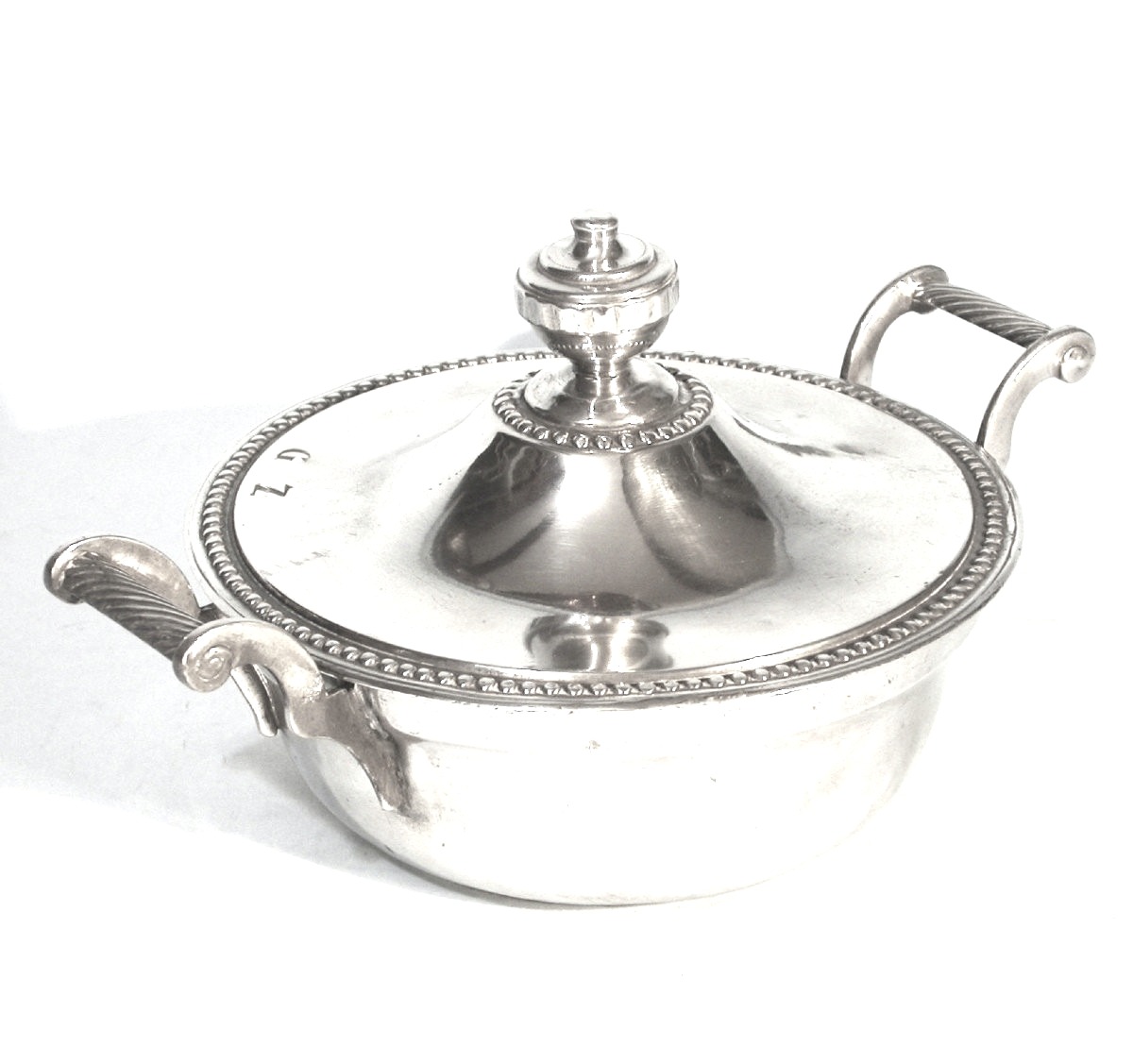 Pewter Vegetable Cup - Strasbourg, Early 19th Century-photo-3