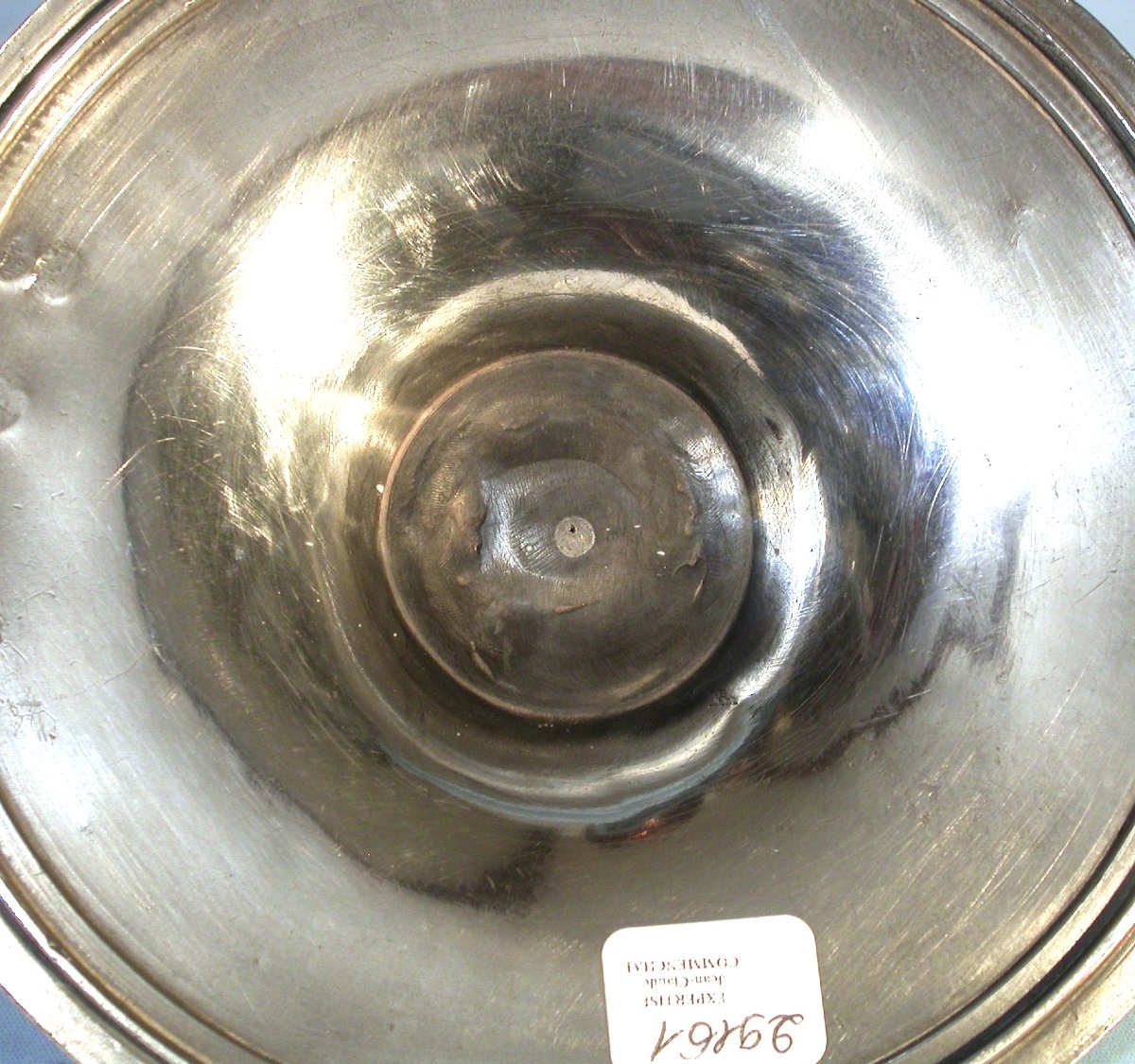 Pewter Vegetable Cup - Strasbourg, Early 19th Century-photo-3