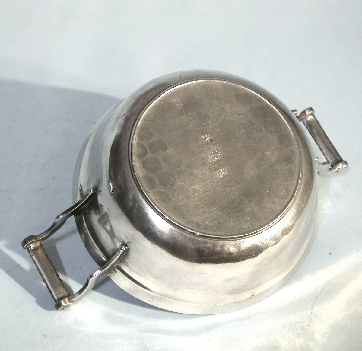 Pewter Vegetable Cup - Strasbourg, Early 19th Century-photo-5