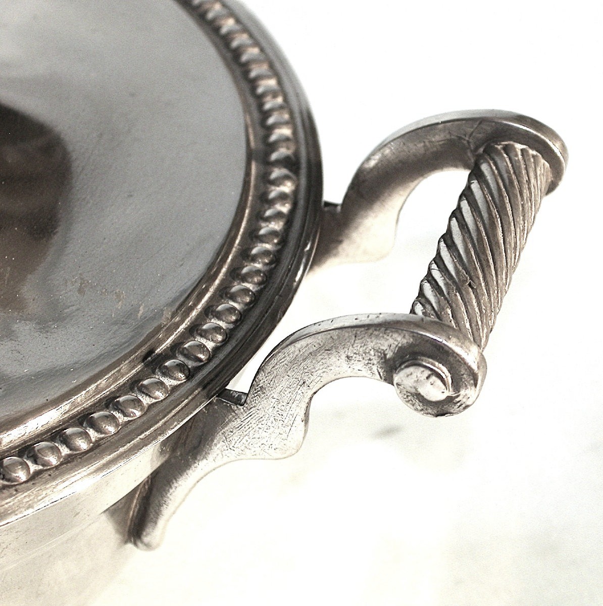 Pewter Vegetable Cup - Strasbourg, Early 19th Century-photo-1