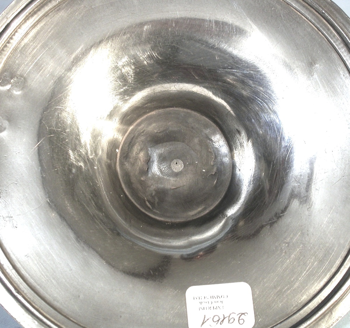 Pewter Vegetable Cup - Strasbourg, Early 19th Century-photo-3