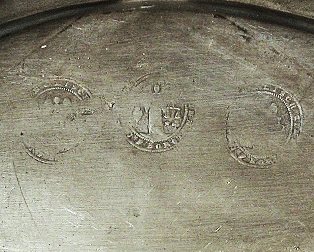 Pair Of Pewter Liturgical Burettes - Strasbourg, 18th Century-photo-4