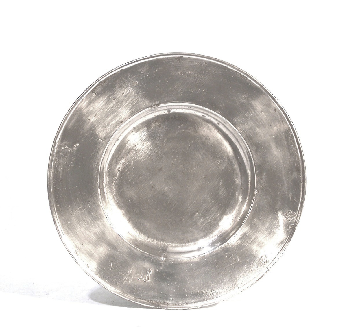 "cardinal" Plate In Pewter - Brussels, Circa 1700-photo-2