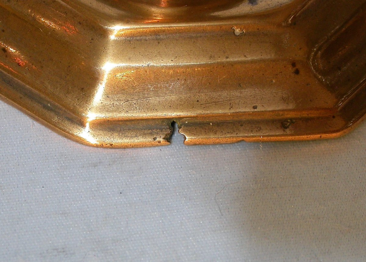 FLAMBEAU EN LAITON - FRANCE,  XVII ème s-photo-4