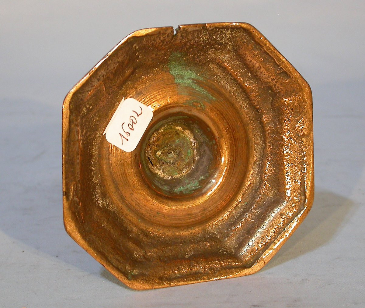 FLAMBEAU EN LAITON - FRANCE,  XVII ème s-photo-1