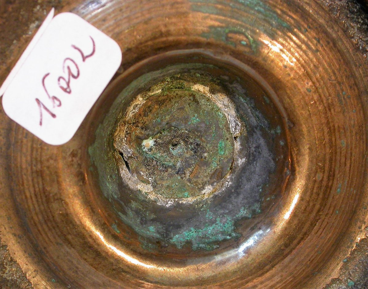 FLAMBEAU EN LAITON - FRANCE,  XVII ème s-photo-2