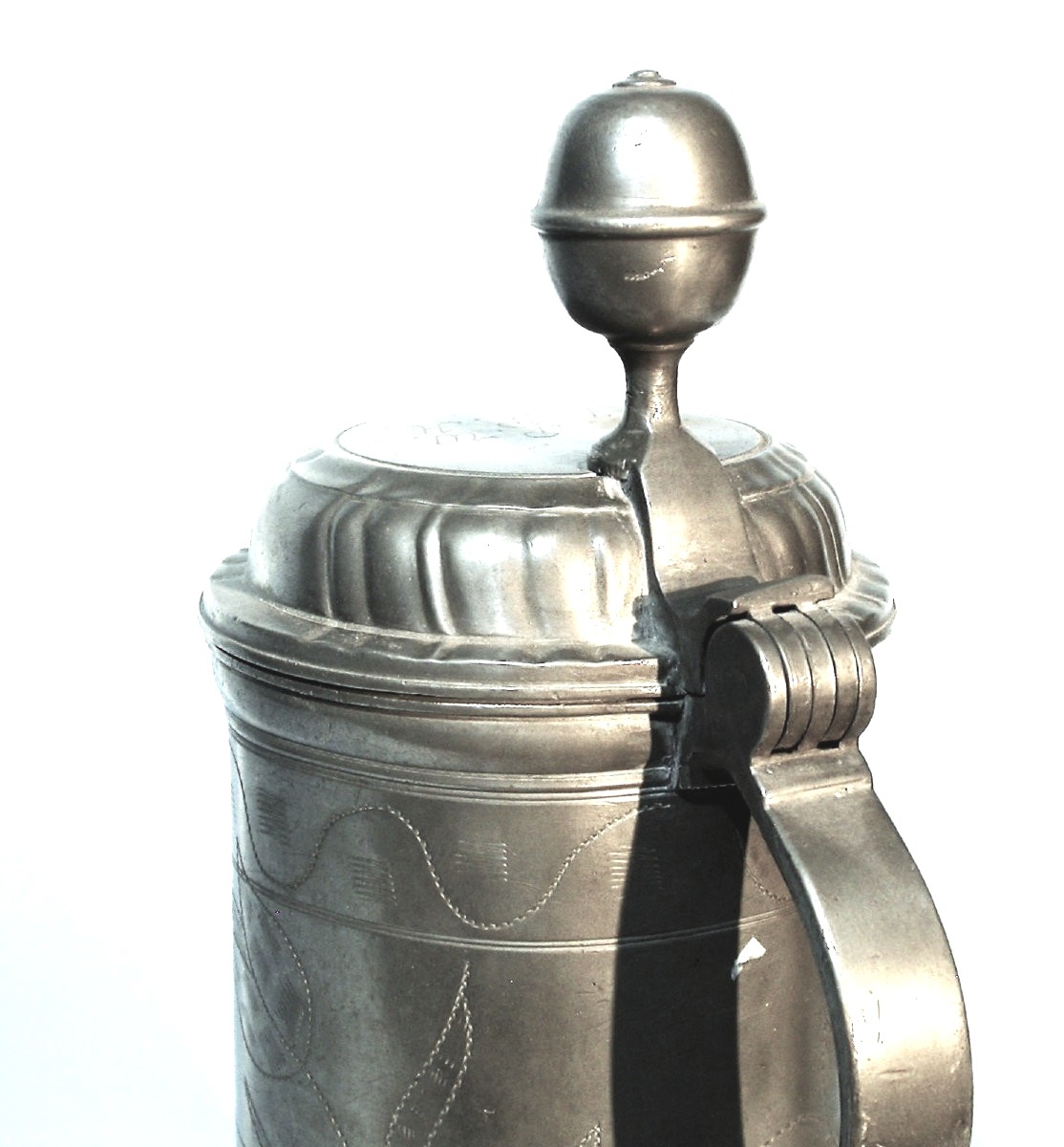 Pewter Mug - Southern Germany, Early 19th Century-photo-3