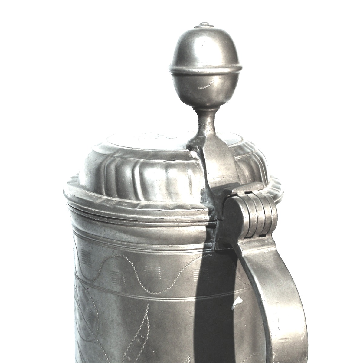 Pewter Mug - Southern Germany, Early 19th Century-photo-3
