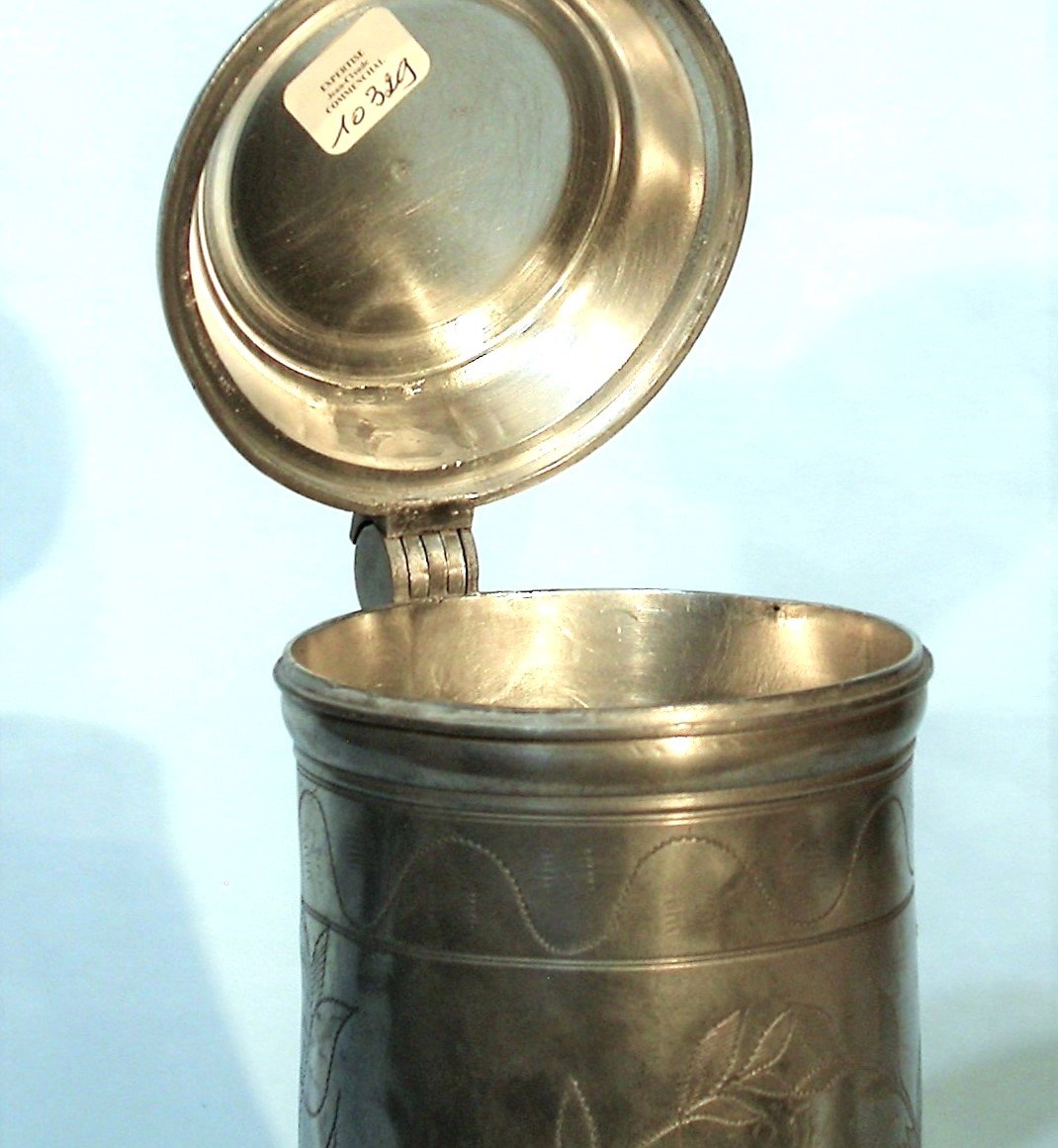 CHOPE EN ETAIN - ALLEMAGNE DU SUD,  DEBUT DU XIX ème s-photo-1