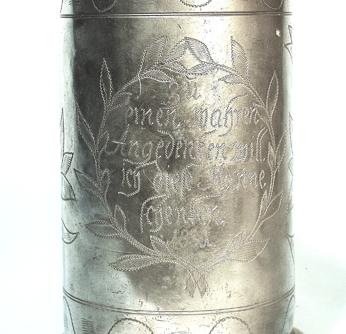 Pewter Mug - Southern Germany, Early 19th Century-photo-2