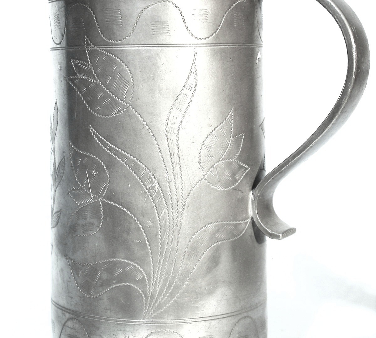 Pewter Mug - Southern Germany, Early 19th Century-photo-4
