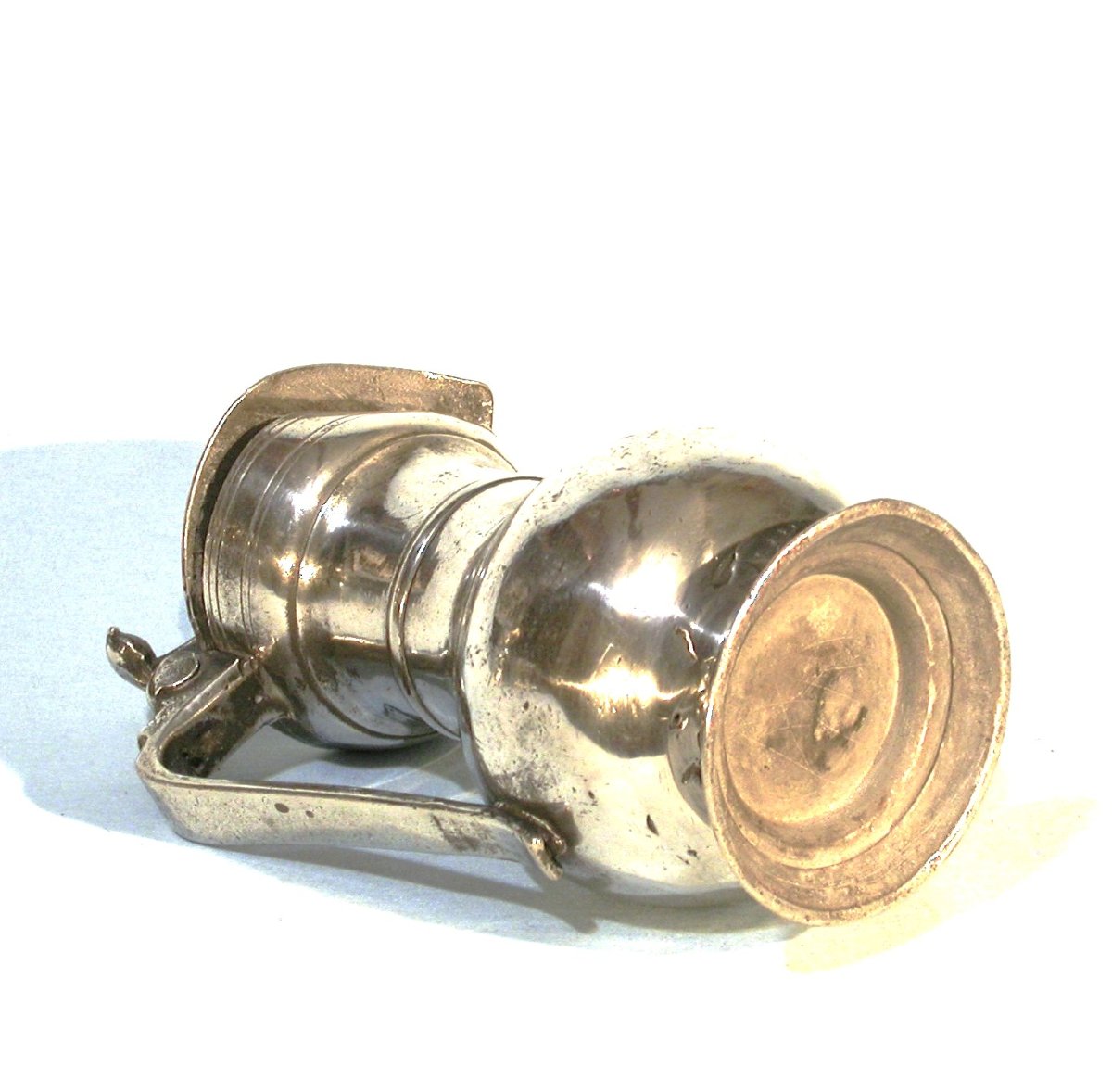 Pewter Wine Pitcher - Geneva, Circa 1700-photo-3