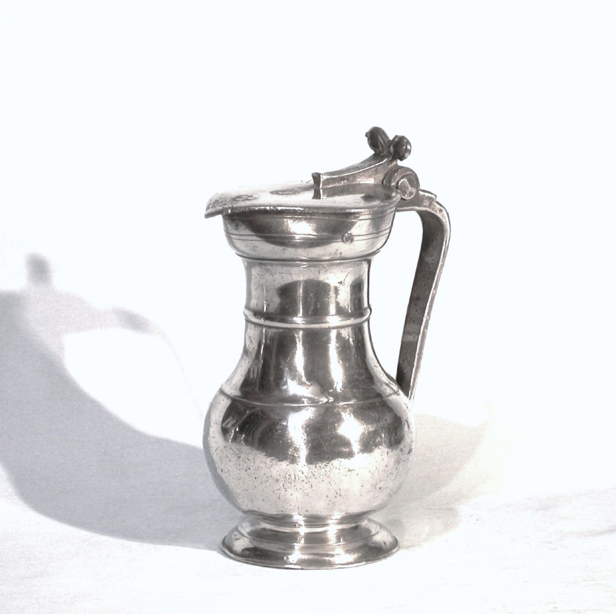 Pewter Wine Pitcher - Geneva, Circa 1700