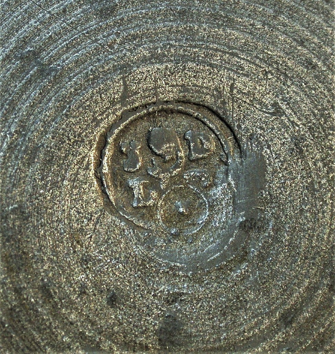 Pewter Wine Pitcher - Pontoise, 18th Century-photo-3