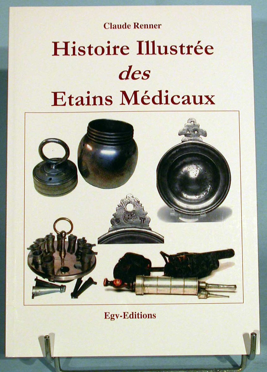 MEDECINE-CONFORT - URINAL EN ETAIN - PARIS, XIX ème s-photo-4