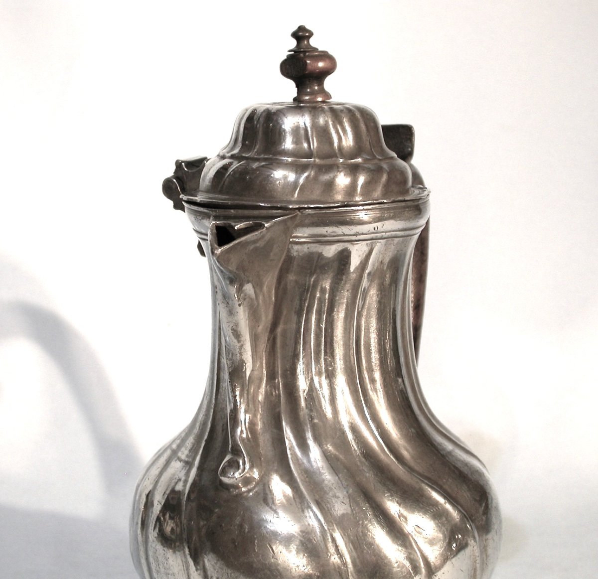 VERSEUSE EN ETAIN - PAYS-BAS, FIN DU XVIII ème s-photo-2